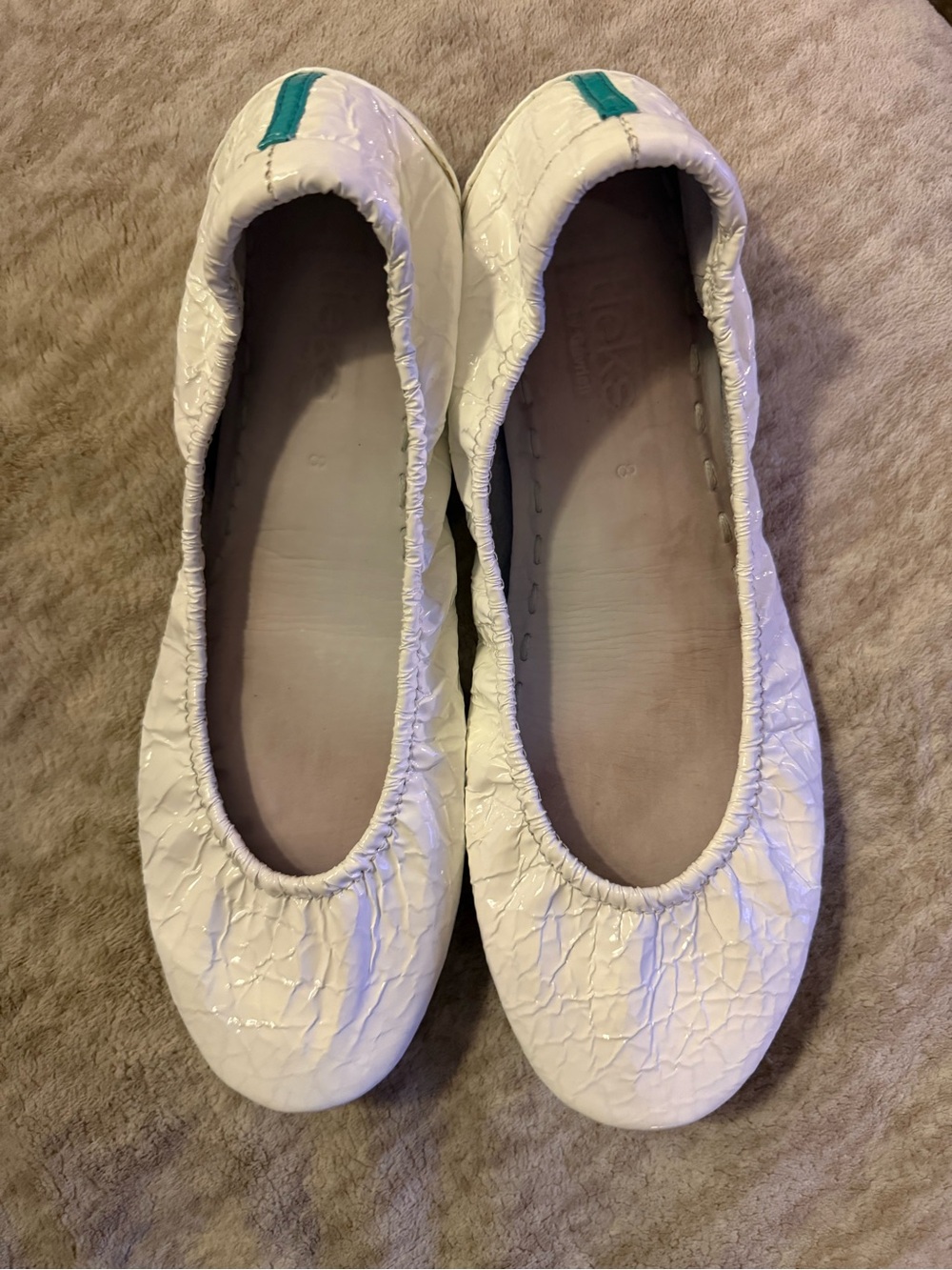 Diamond White Croc Tieks - Picture 2 of 6